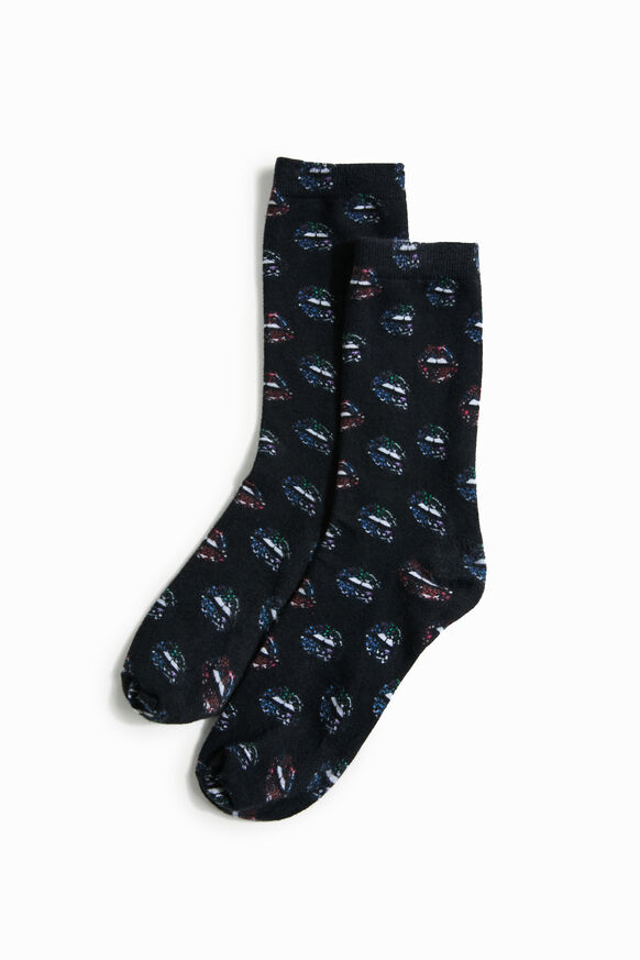 Lip print socks | Desigual