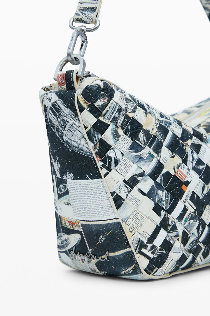 Sac bowling moyen tressé | Desigual