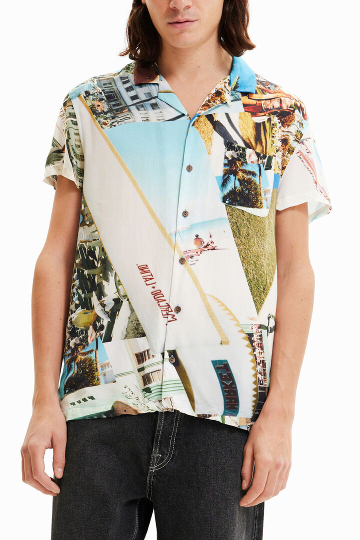 Unisex resort shirt South Beach | Desigual