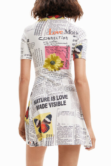 Vestit curt skater diari | Desigual