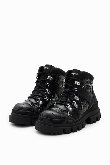 Botas trekking abalorios | Desigual
