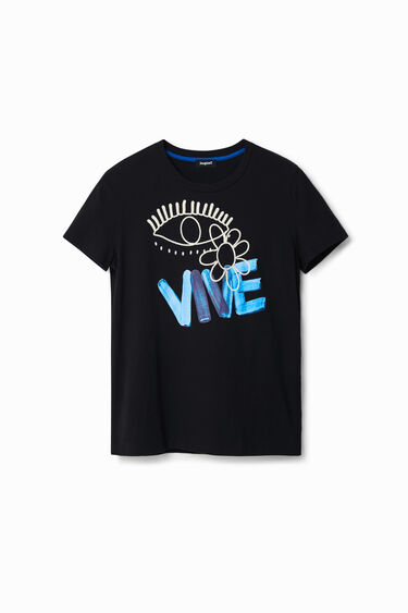 T-shirt "Vive" | Desigual