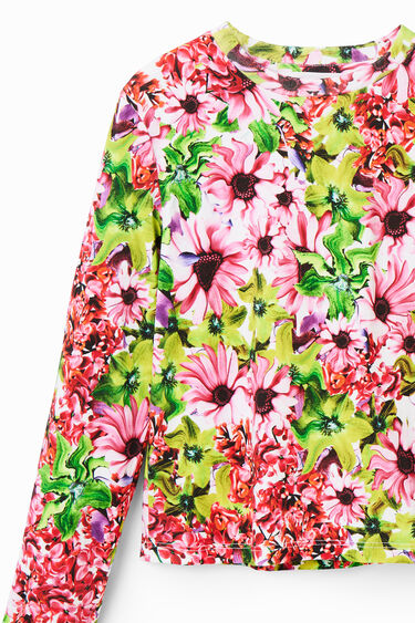 Camiseta floral multicolor | Desigual