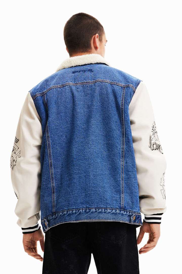 Cazadora denim borreguillo | Desigual