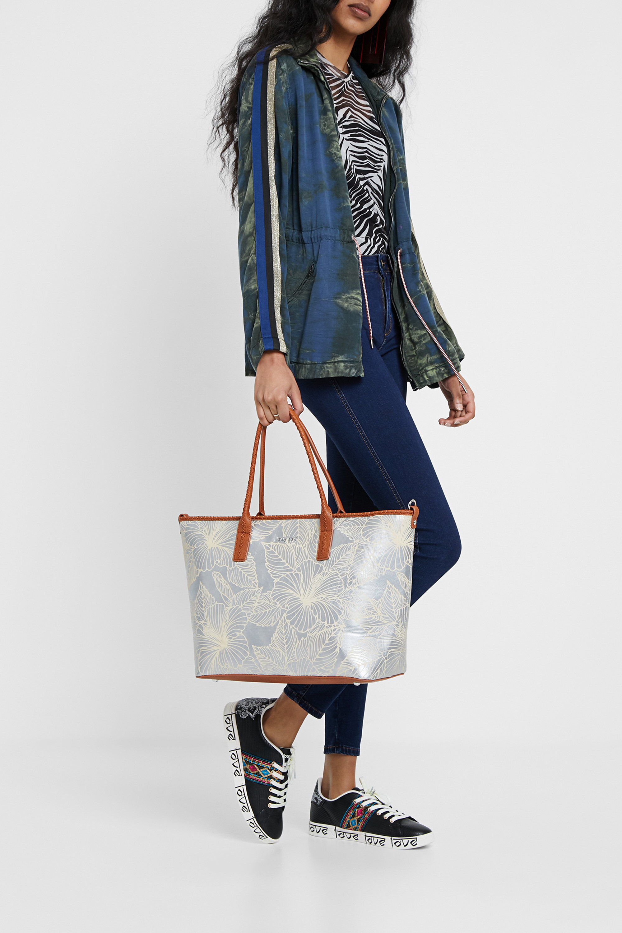 Shopping bag desigual best sale
