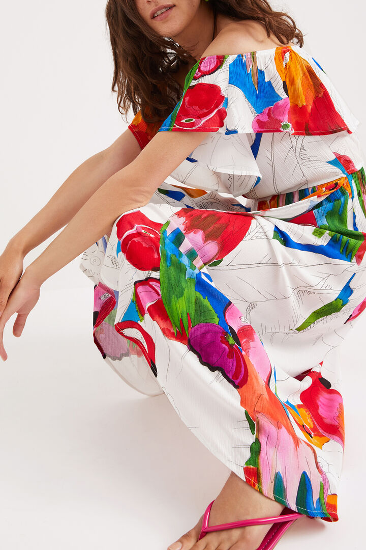 Tropical boho dress | Desigual