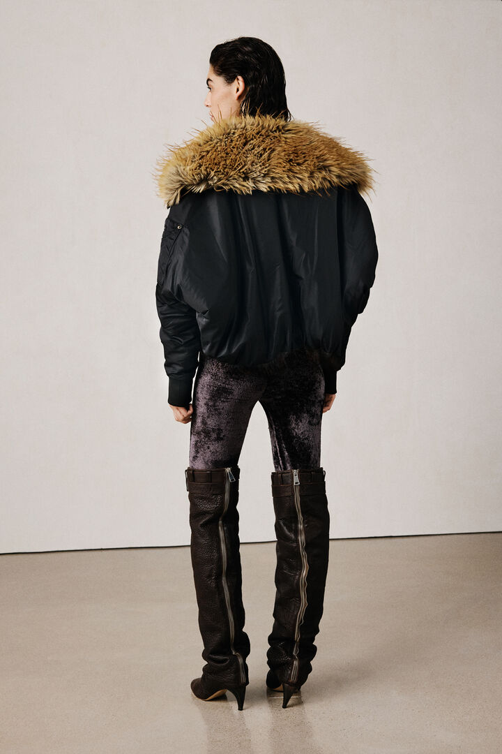 Veste en fourrure oversize studio | Desigual