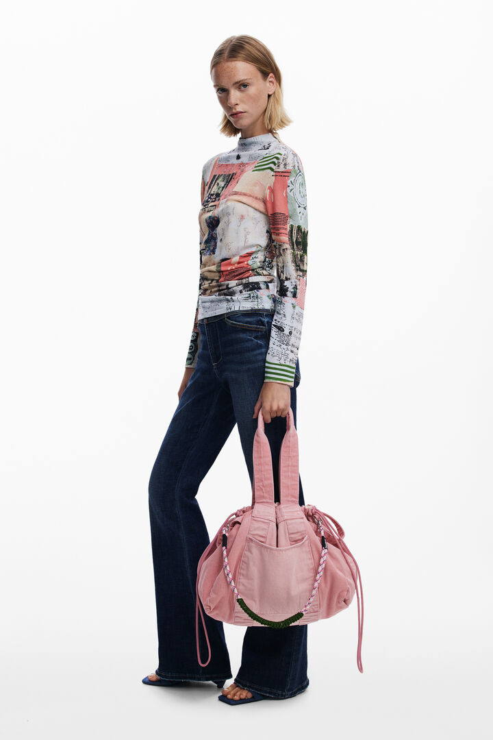 Large bag with pockets | Desigual