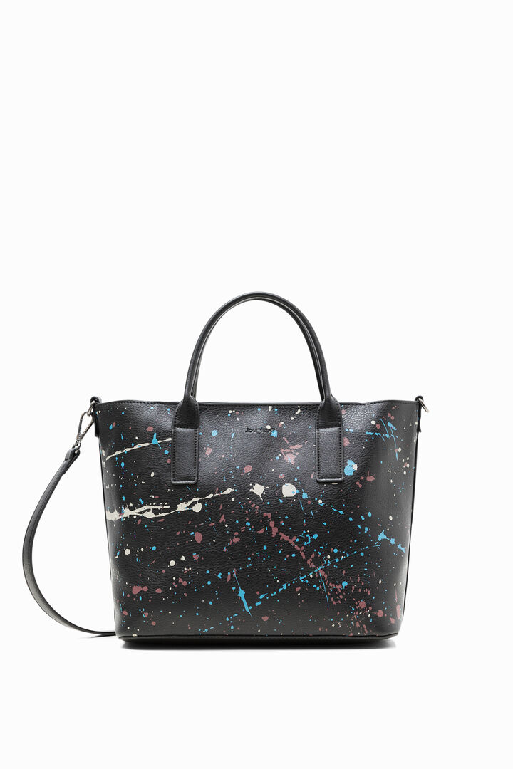Bolso de mano manchas colores | Desigual