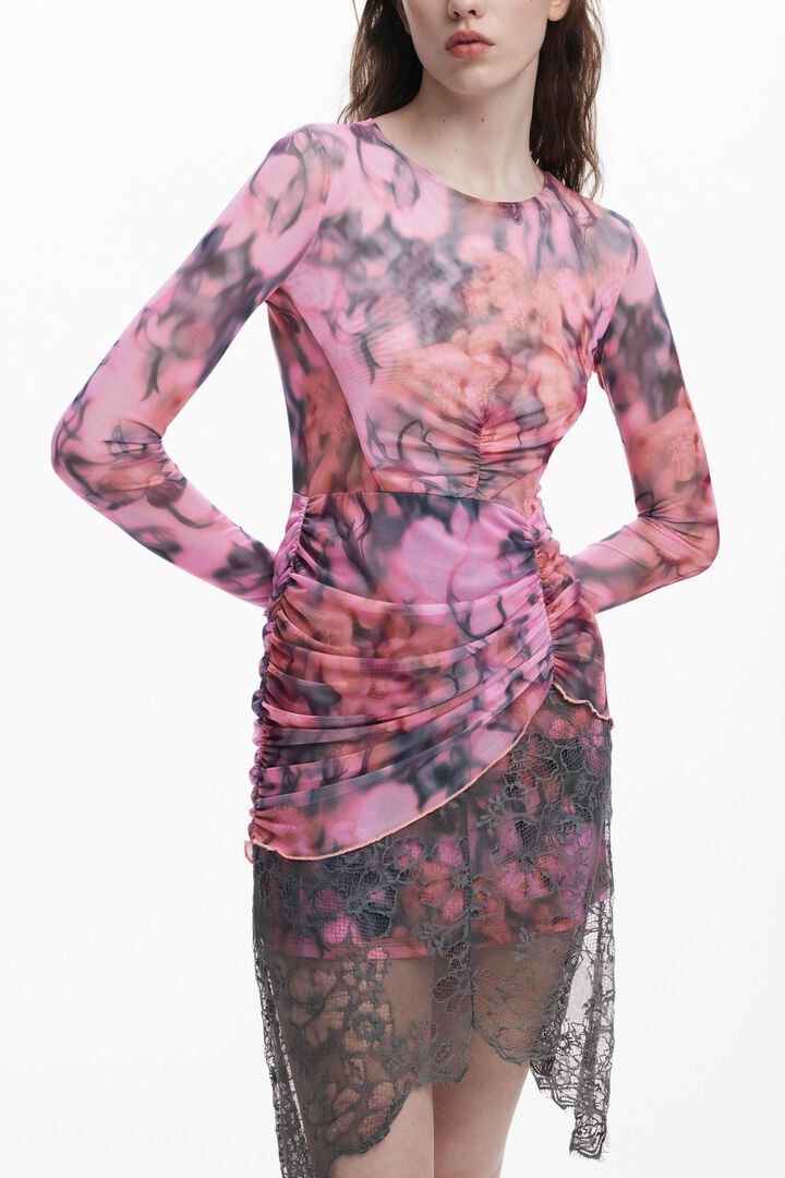 Vestido asim&eacute;trico Collina Strada | Desigual