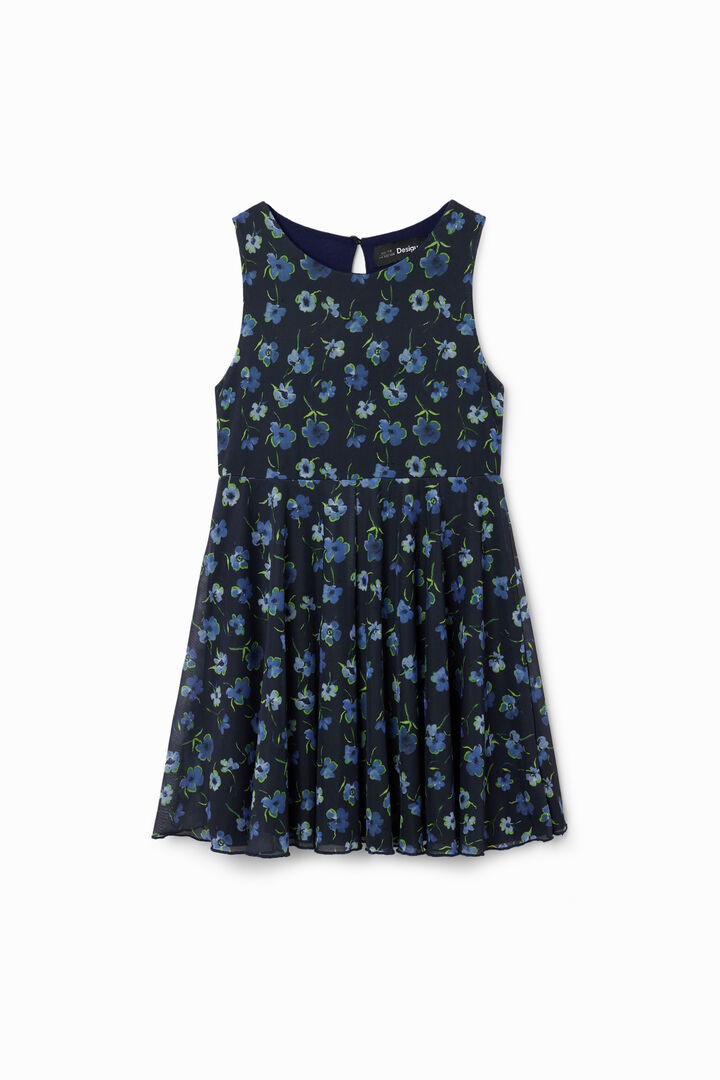Floral tulle dress