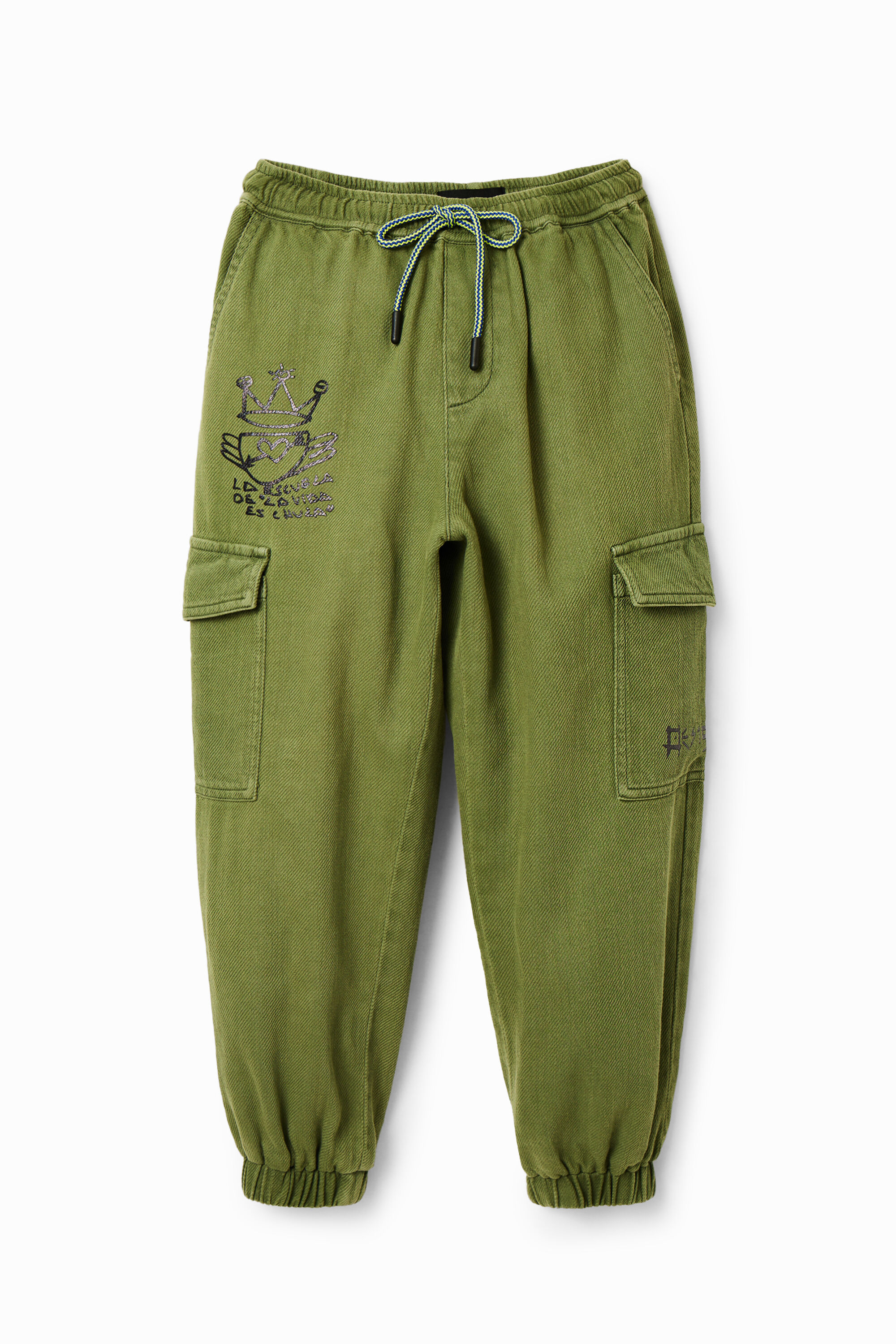 Desigual Cargo pocket trousers
