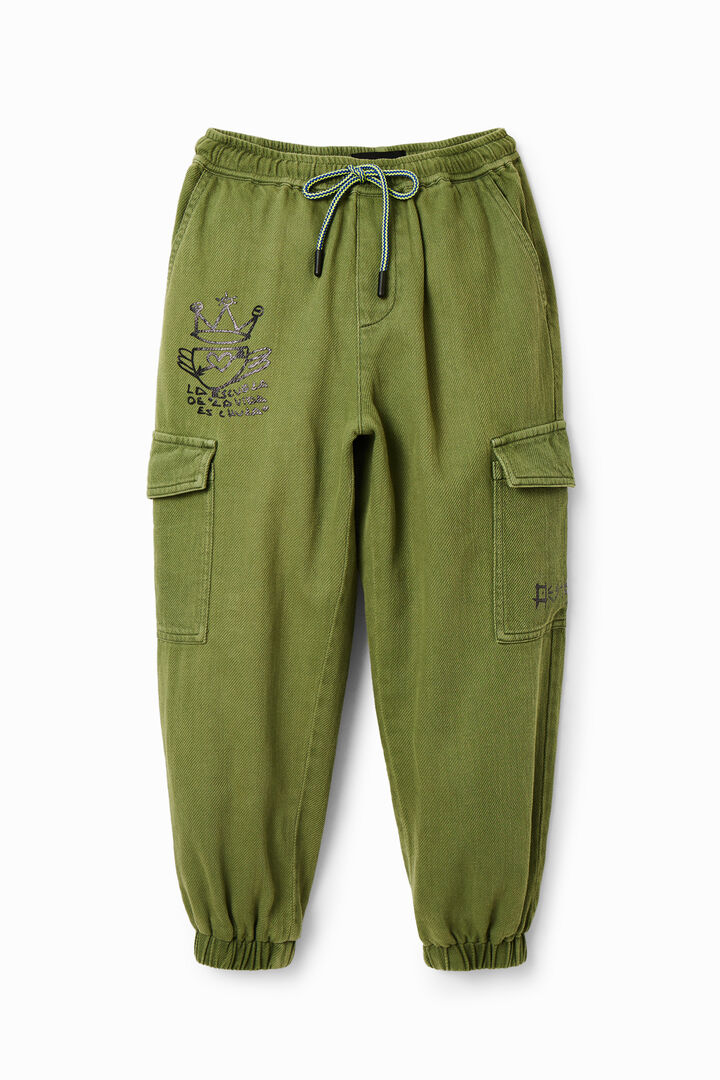 Pantalons cargo butxaques | Desigual