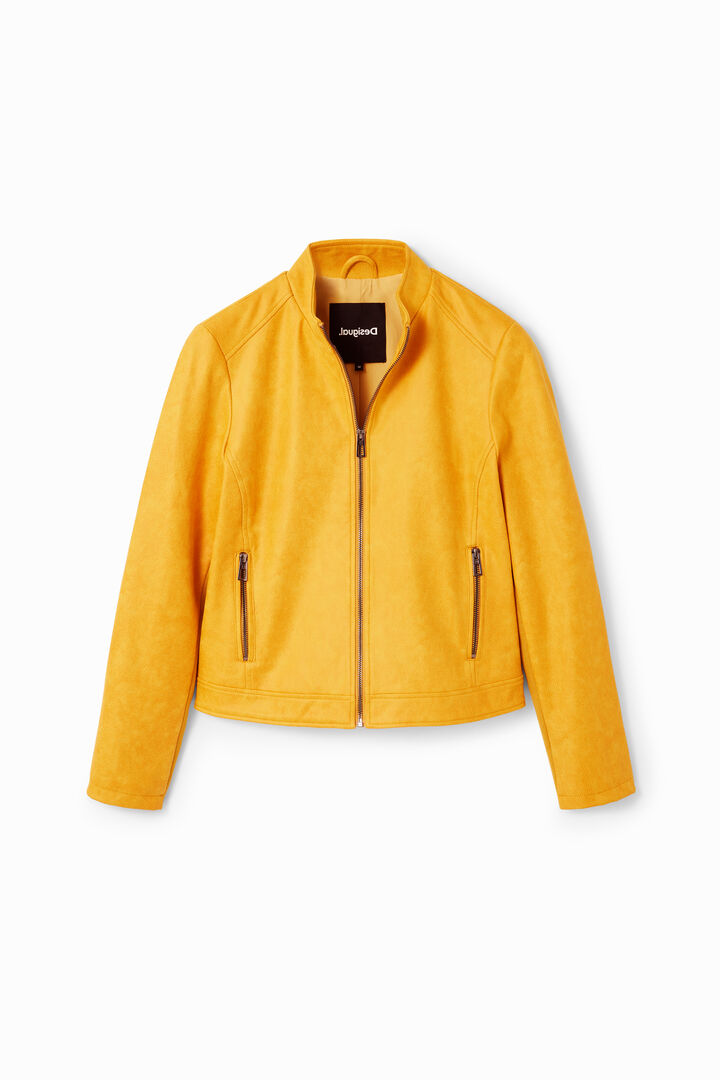 Veste motard ajustée