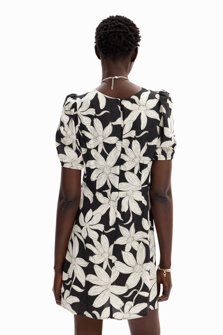 Vestido corto flores | Desigual