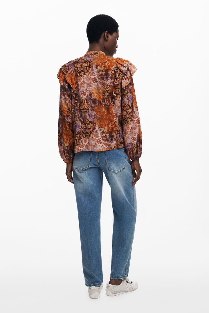 Romantic paisley blouse | Desigual