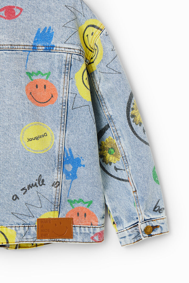 Smiley® denim jacket | Desigual