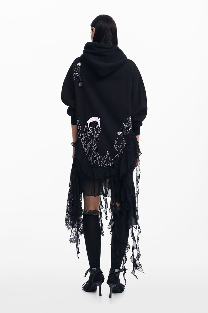 María Escoté sweatshirt dress | Desigual