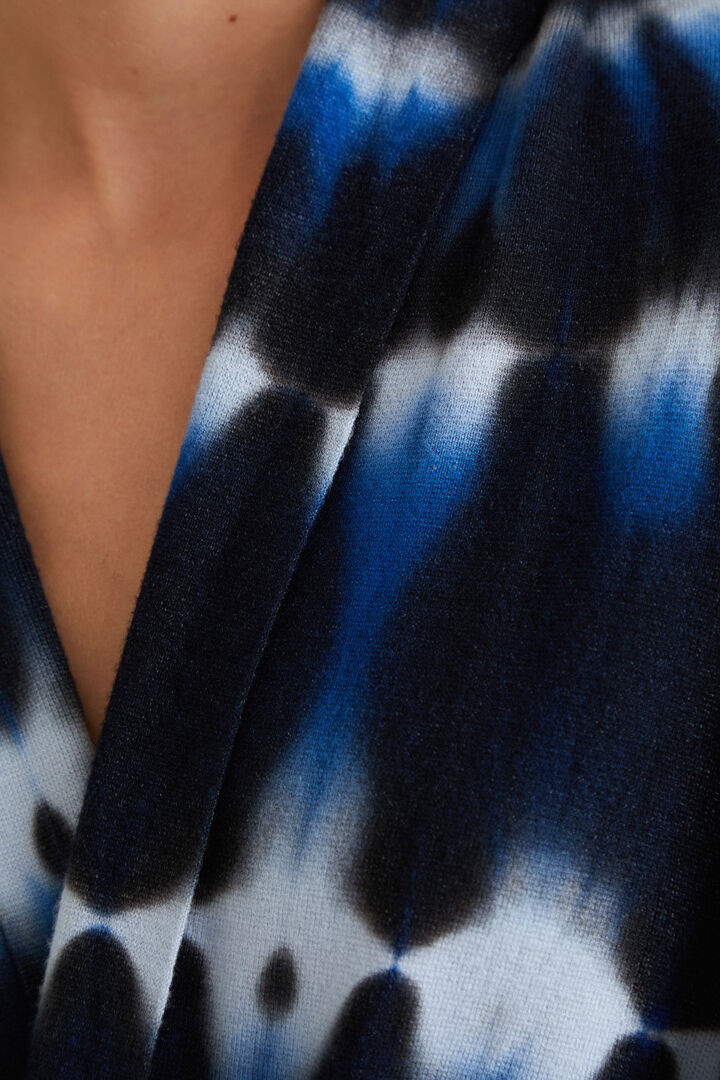 
タイダイ柄 ニットオープンカーディガン | Desigual