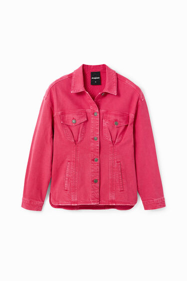 Jaqueta texana trucker pinces | Desigual