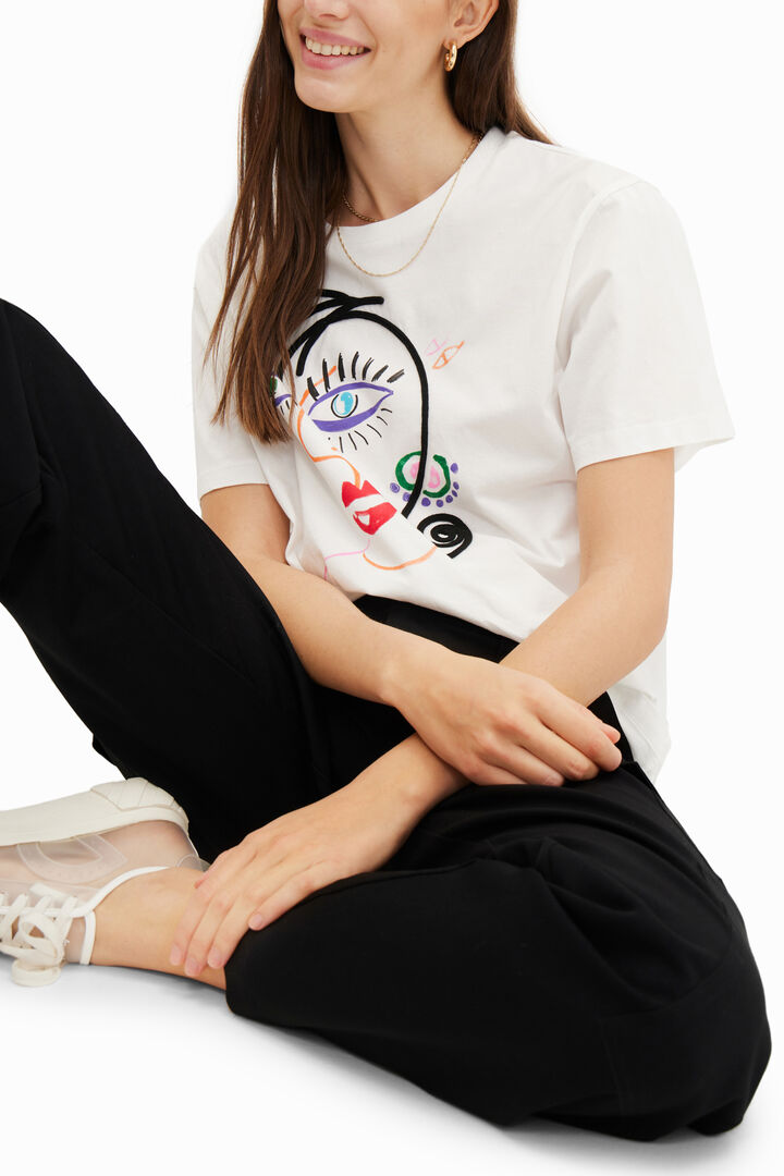 Samarreta màniga curta cara | Desigual