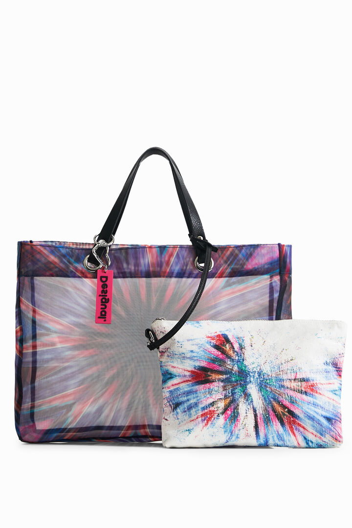 Kaleidoscope mesh shopper | Desigual