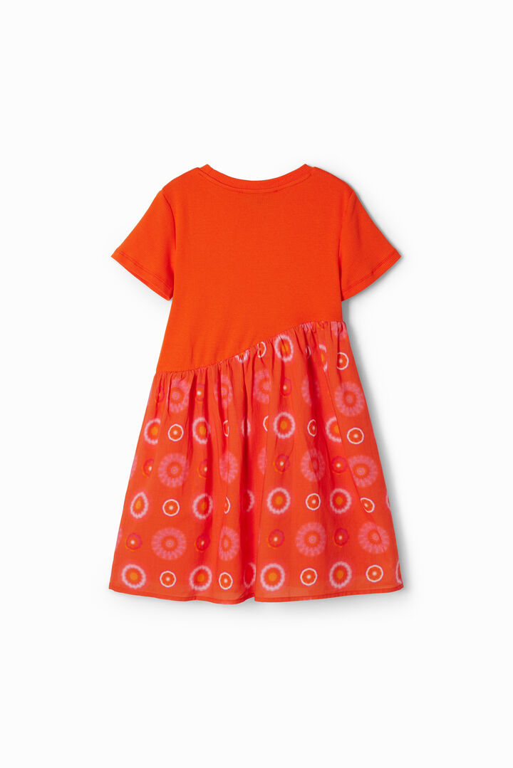 Geometric combination dress | Desigual
