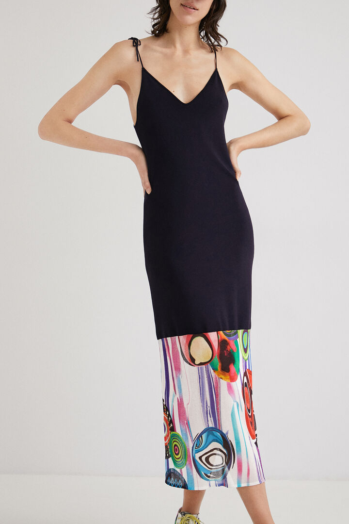 Vestido bainhas arty | Desigual