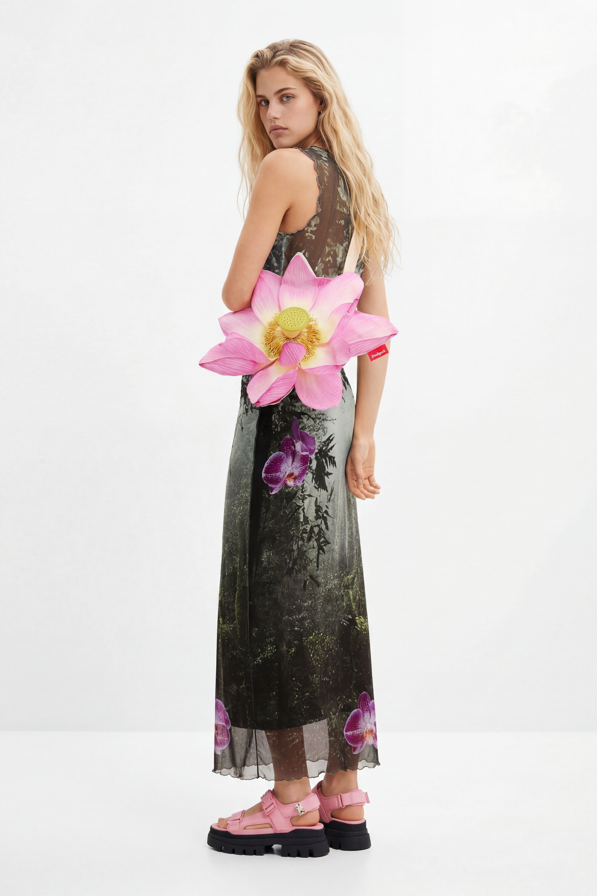 Falda larga bosque Tyler McGillivary - BLACK - S