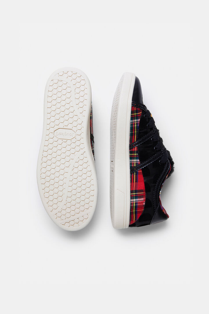 Tenisice tartan uzorka | Desigual