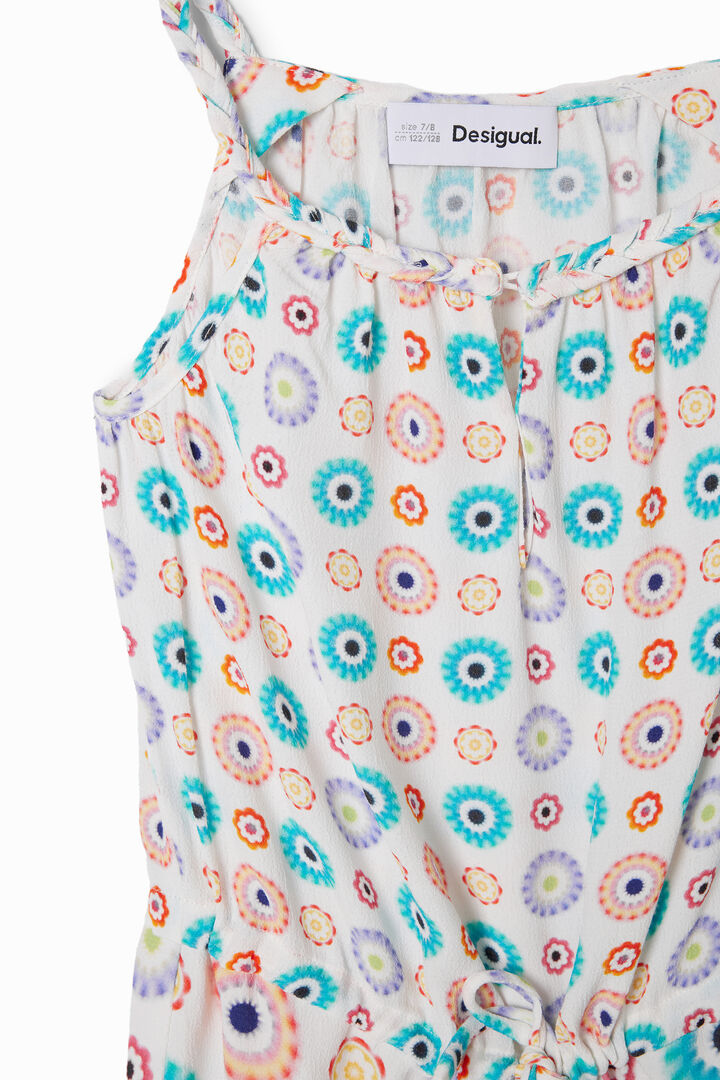 Mono corto tirantes geometría | Desigual
