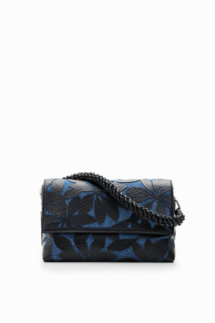 Midsize die-cut flower crossbody bag | Desigual