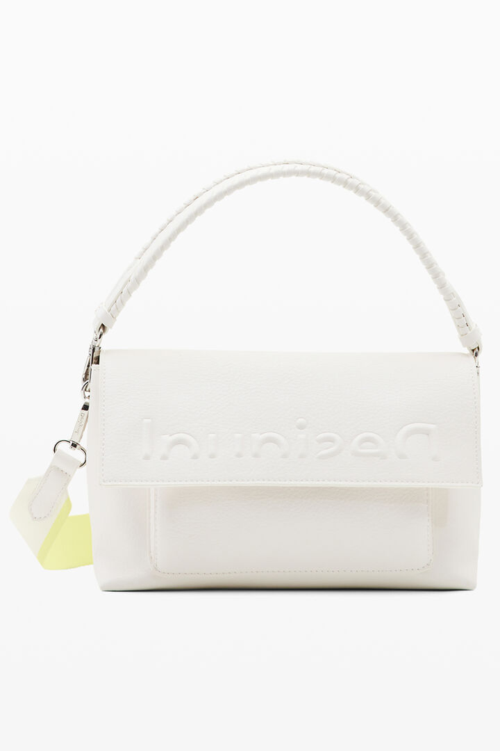 Midsize half logo crossbody bag | Desigual