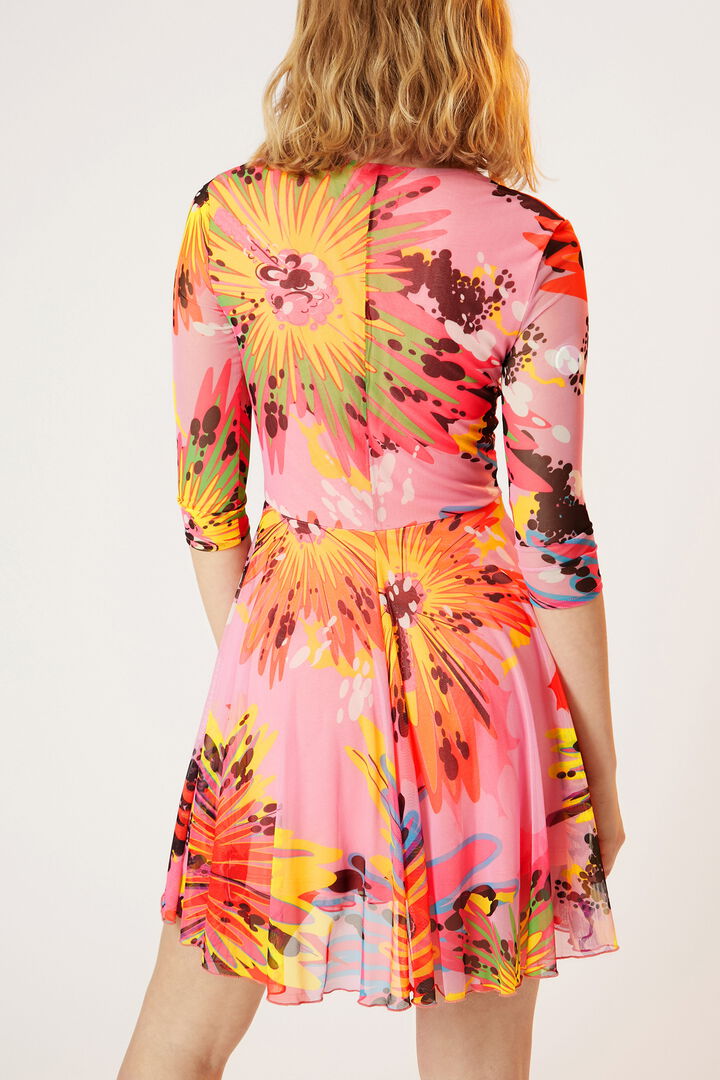 Short dress 3/4 sleeve | Desigual