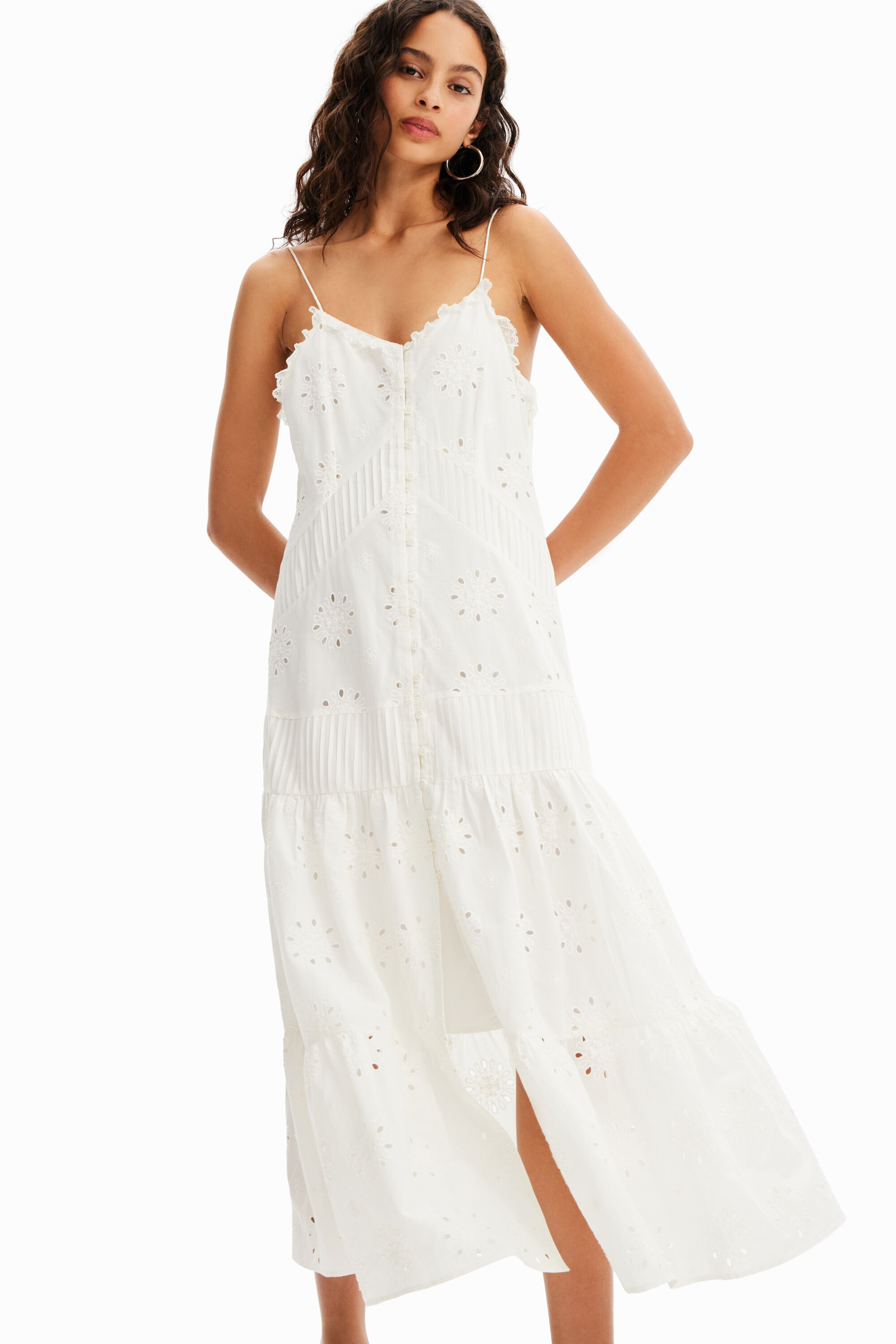 Asymmetrical clothing club desigual top