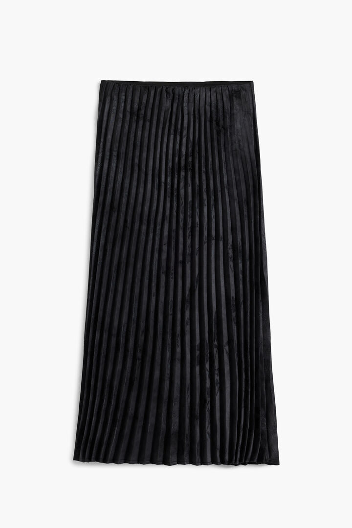 Pleated midi skirt | Desigual