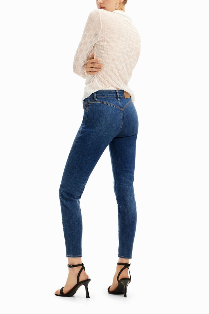 Push-up skinny jeans | Desigual