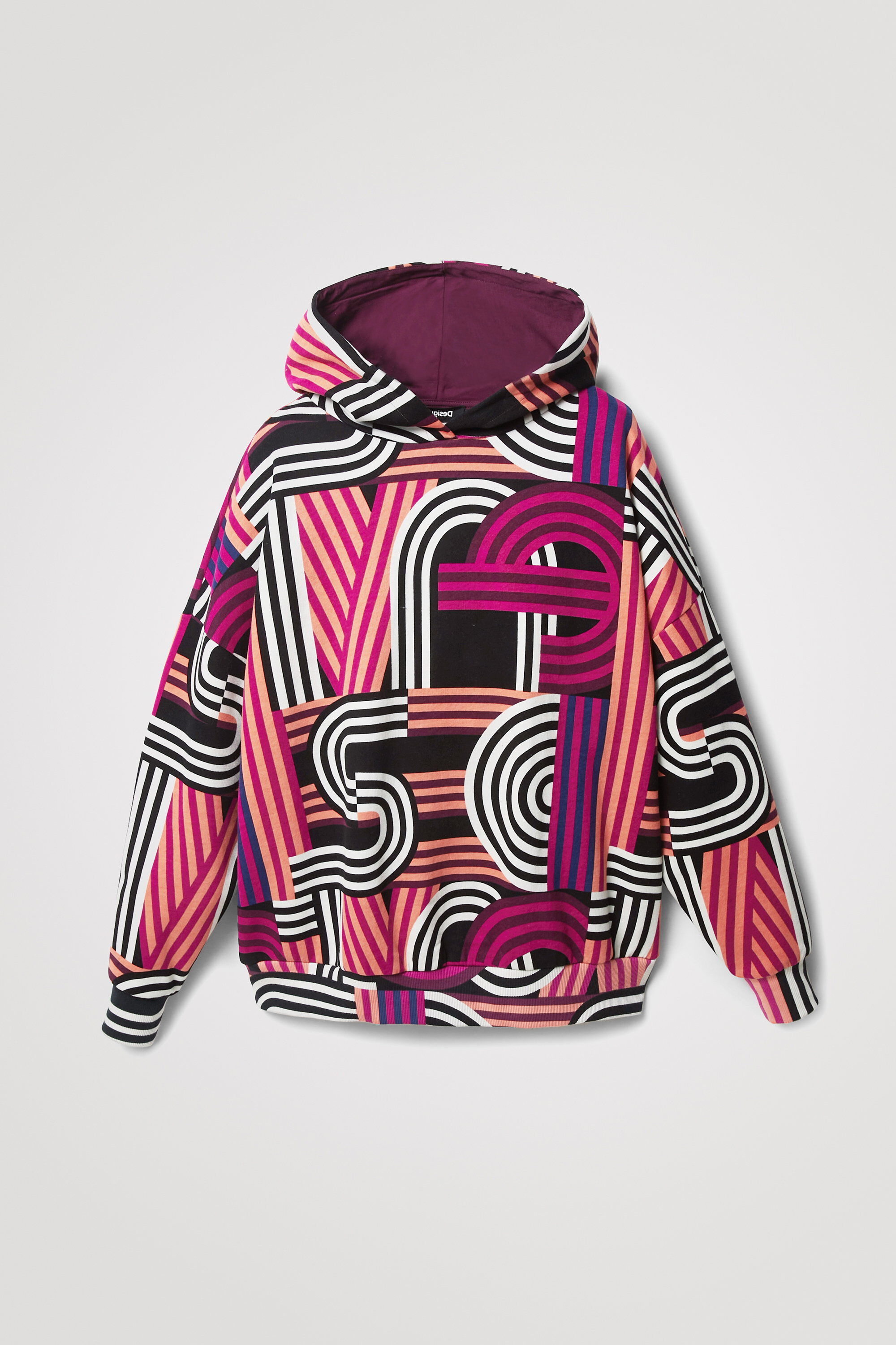 Oversized long hoodie