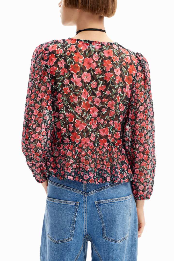 Blusa plumeti flores | Desigual