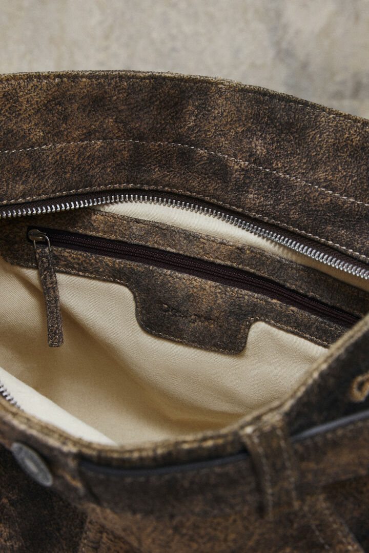 Grand sac en cuir studio | Desigual