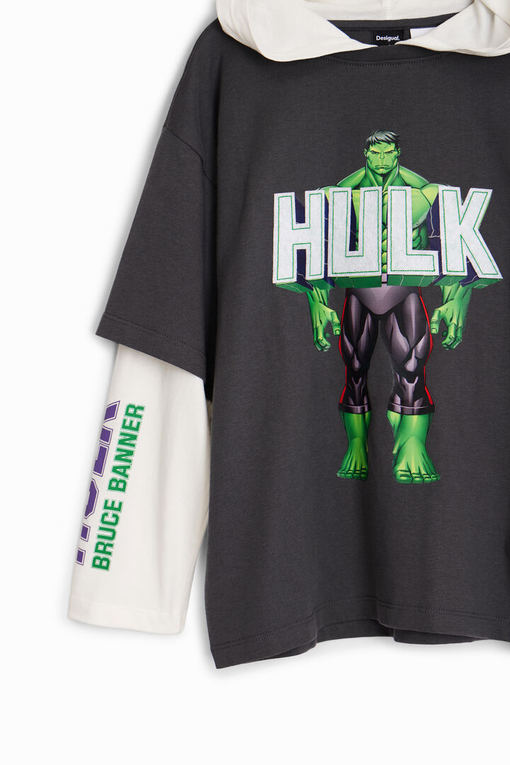 Double Sleeve Hulk T-Shirt | Desigual
