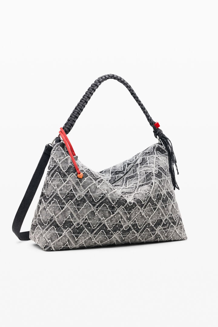 Bolso mediano tachas charm | Desigual