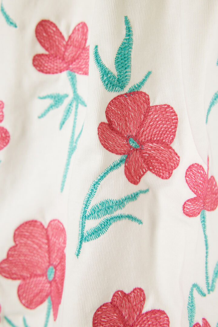 Abito spalline fiori ricamati | Desigual