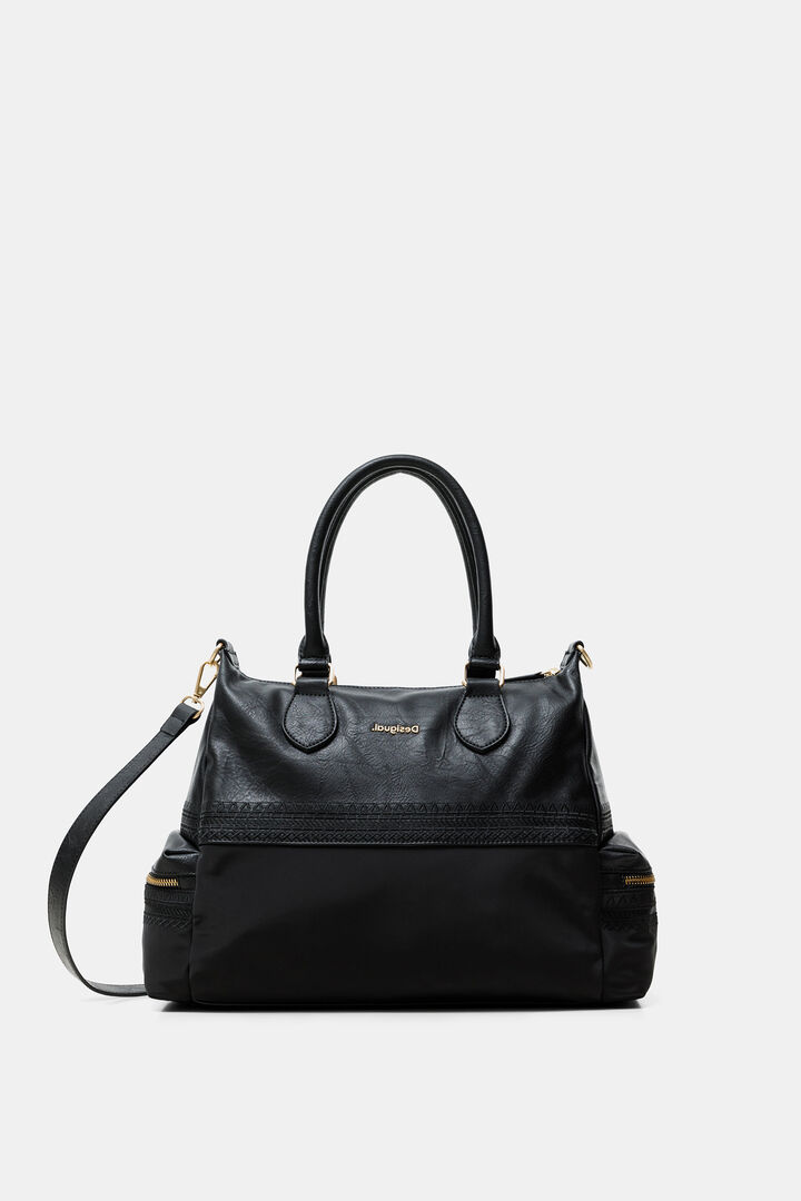 Bolso grabado bolsillo exterior | Desigual