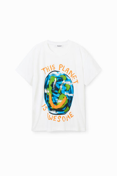 Oversize planet T-shirt | Desigual