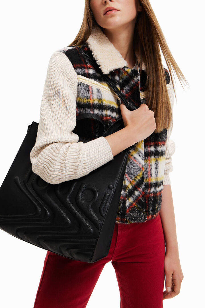 Bolso shopper grande logo | Desigual