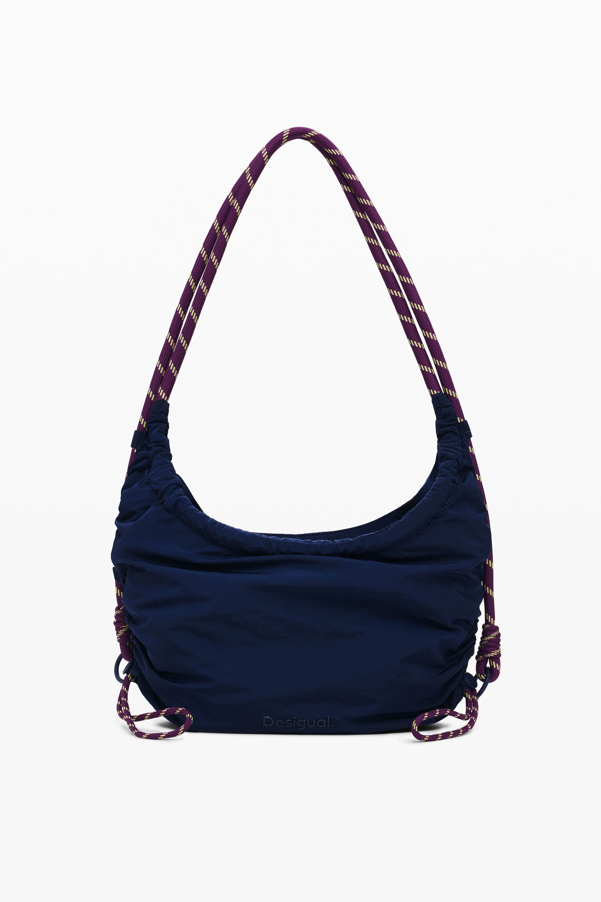 Desigual Adjustable Shopper Bag In Blue