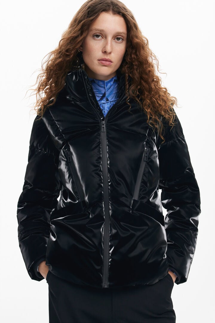 Padded coat with hood | Desigual