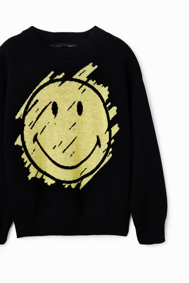 Jersey jacquard Smiley® | Desigual