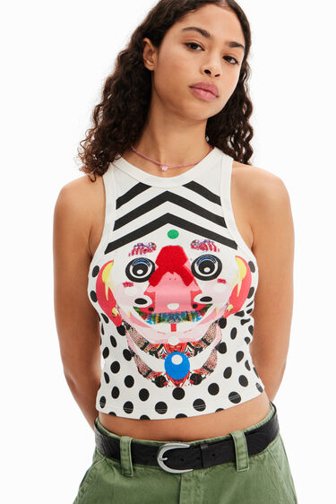 M. Christian Lacroix polka dot T-shirt | Desigual